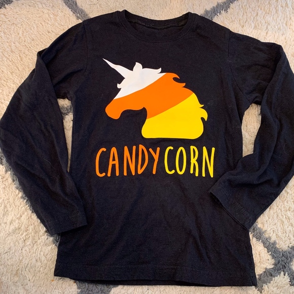 Other - Girls Candy Unicorn Long Sleeved T Shirt Halloween